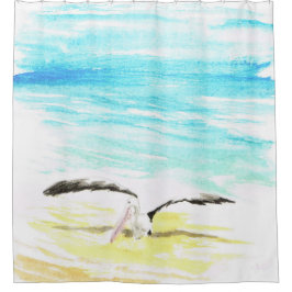 Pelican Shower Curtin Duschvorhang