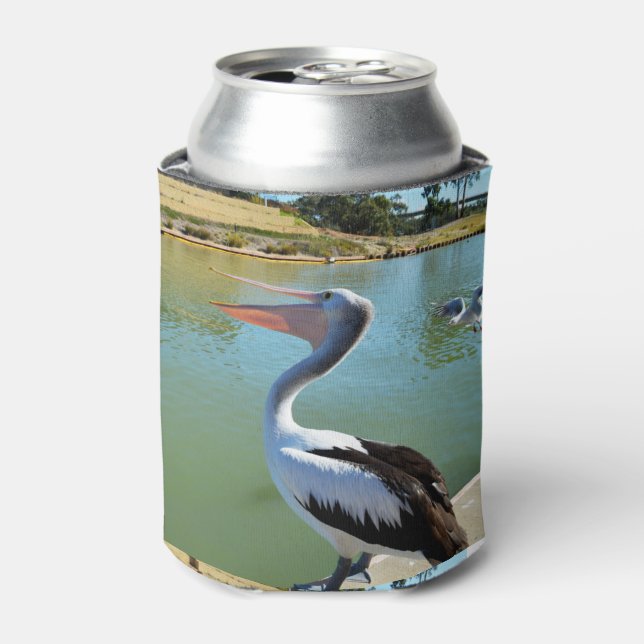 Pelican Singing A Song Dosenkühler (Kanne Vorderseite)