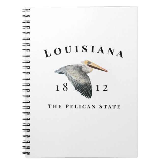 Pelican Staat 1812 Spiral Notebook Notizblock (Vorderseite)