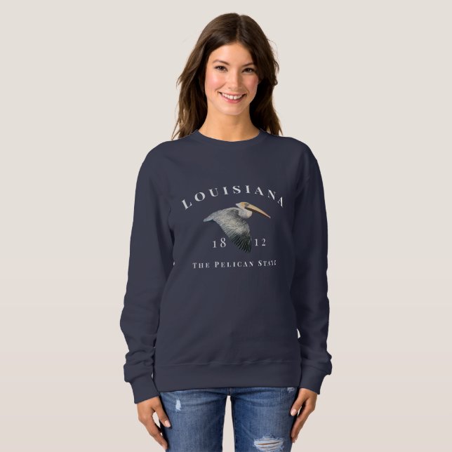 Pelican Staat 1812 Womens Sweatshirt (Vorne ganz)