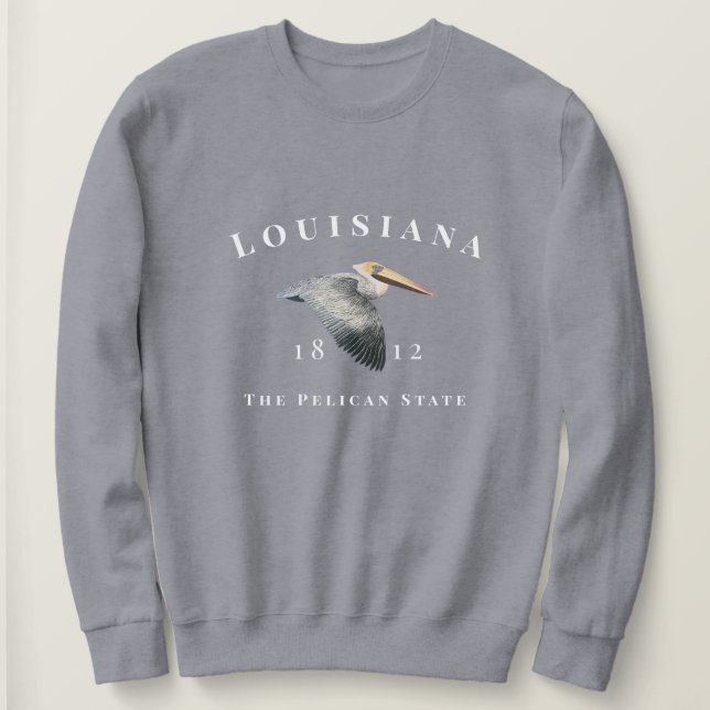 Pelican Staat 1812 Womens Sweatshirt (Design vorne)