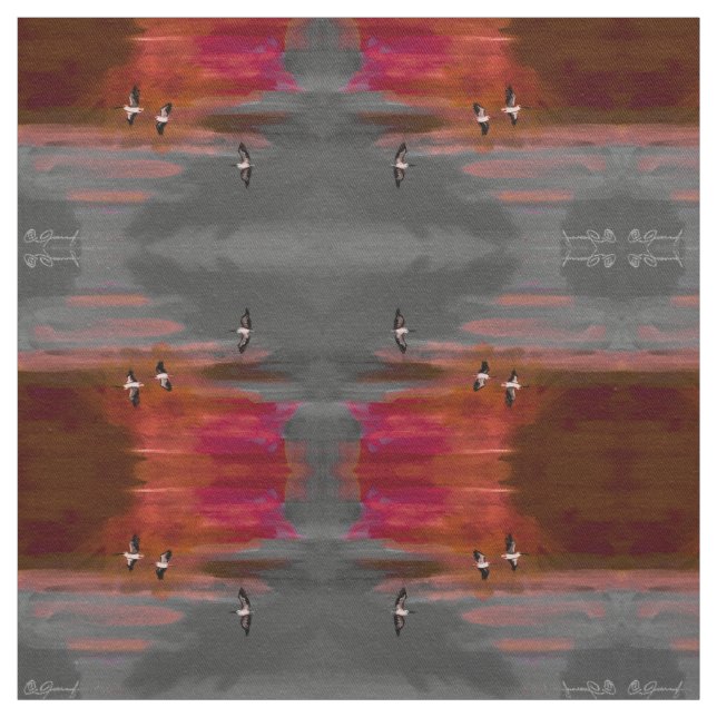 Pelican Storm Fabric Stoff (Muster)