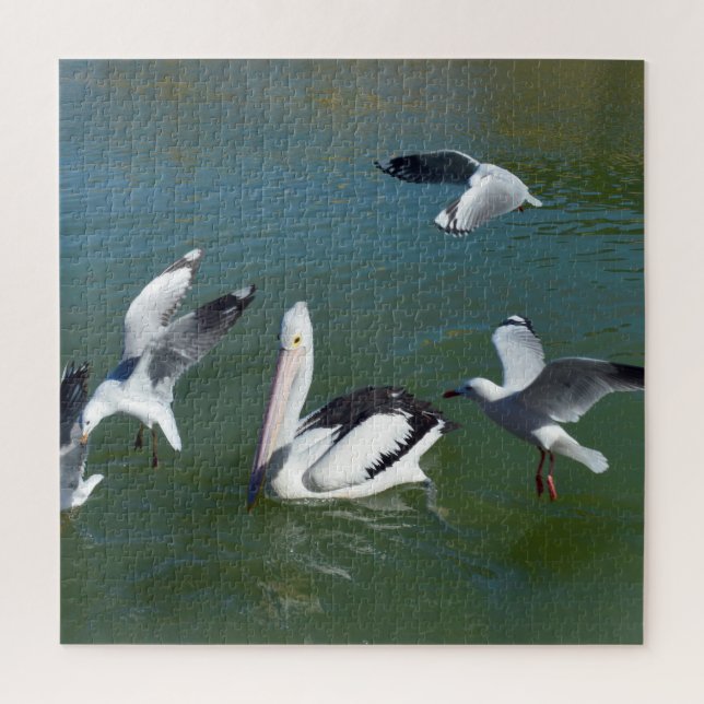 Pelican und die Gate Crashers, Puzzle (Vertikal)