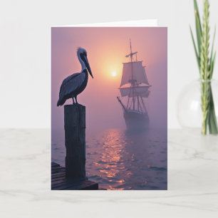 Pelican Vatertag Segelkarte Karte