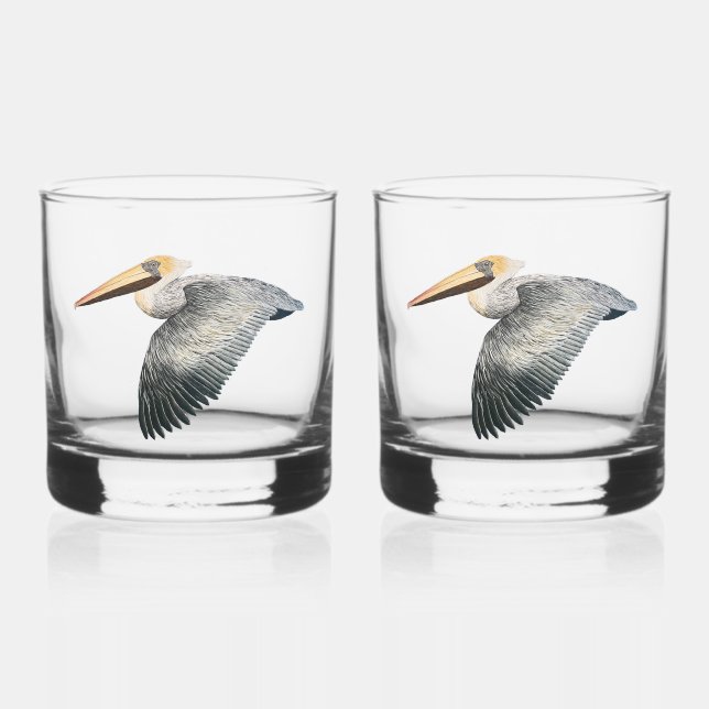 Pelican Whiskey Glass - 2 Set Whiskyglas (Vorderseite)