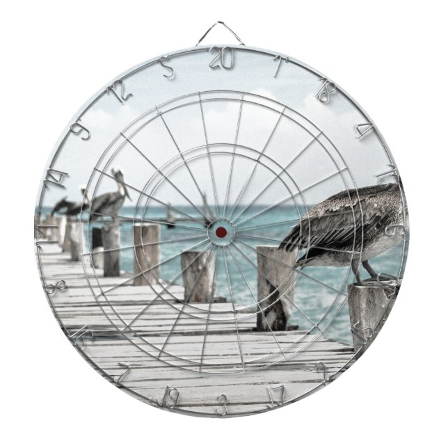 Pelikan-33 Dartscheibe (vorne)