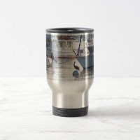 Pelikan-Dämmerungs-Segelboot-Tasse