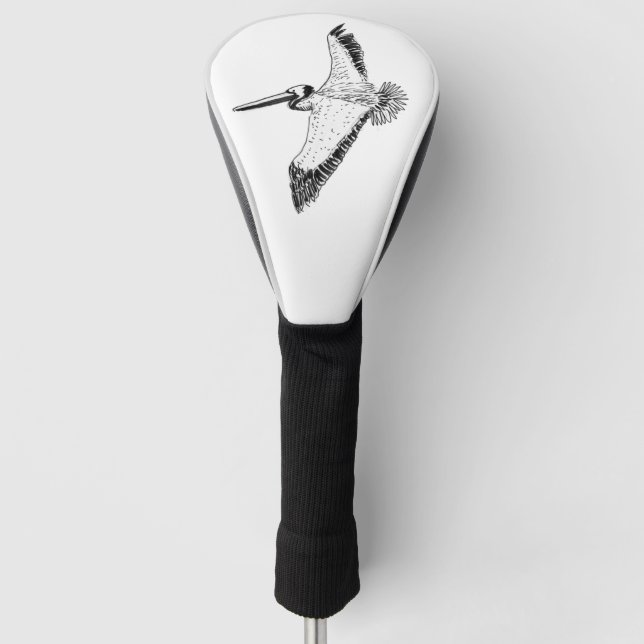 Pelikan Golf Headcover (Vorderseite)