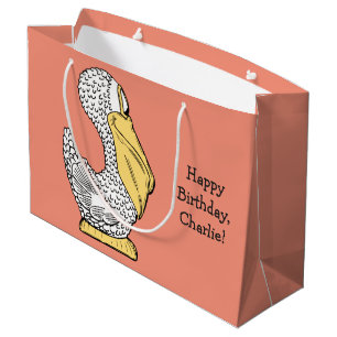 Pelikan Illustrierte Tasche Große Geschenktüte