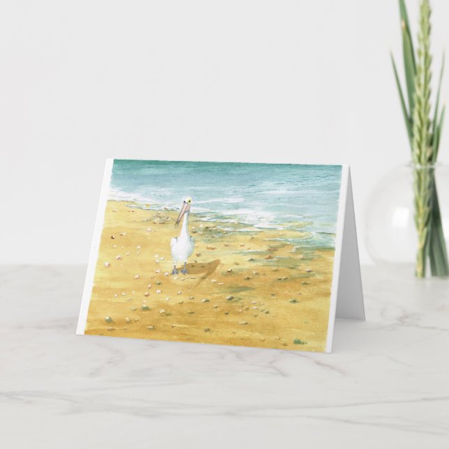 Pelikan Karte (Vorderseite)