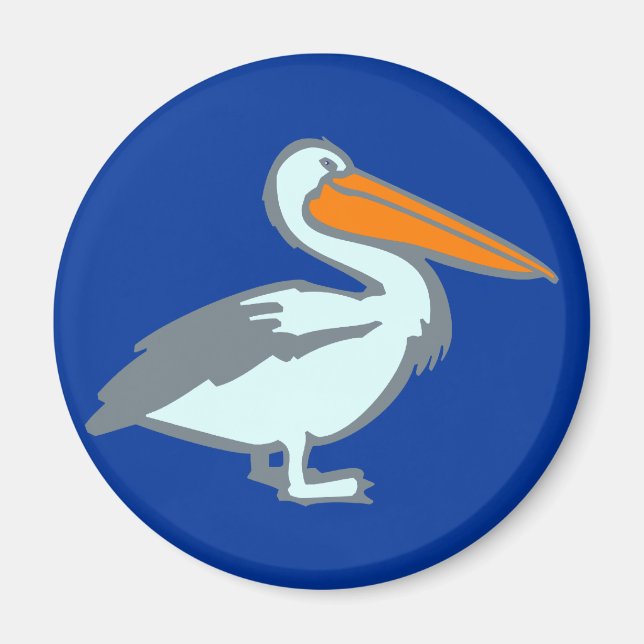 Pelikan pelican magnet (Vorne)