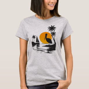 Pelikan-Punkt T-Shirt