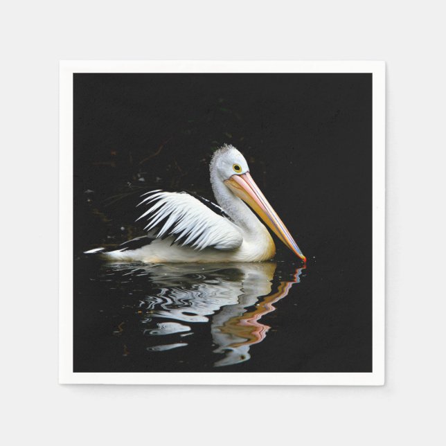 Pelikan Serviette (Vorderseite)