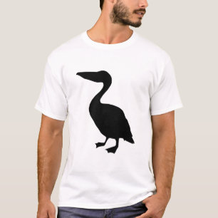Pelikan-Silhouette T-Shirt