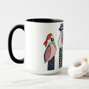 Pelikan-Sitz-Mug Tasse