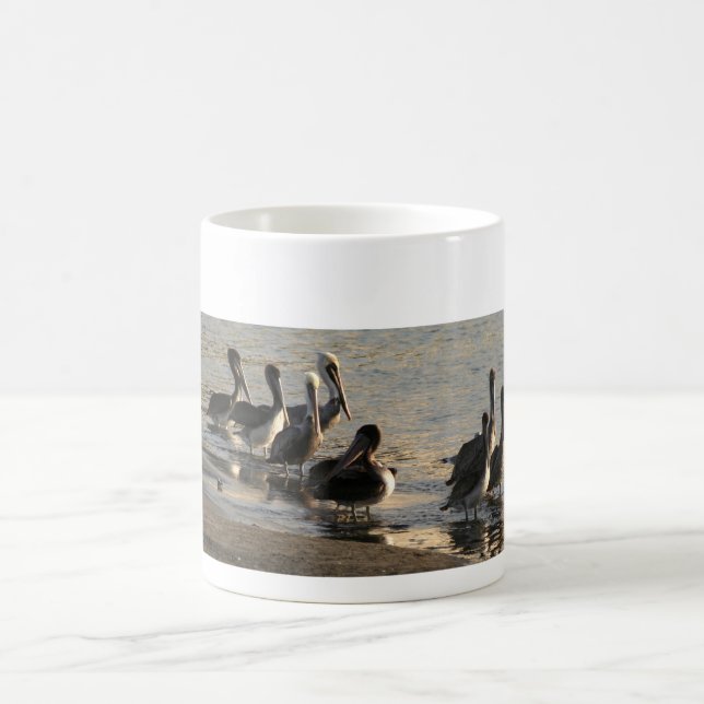 Pelikan-Vogel-Tier-Tiere Tasse (Mittel)