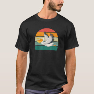 Pelikane großer Schnabel Pelikan Schnabel Fisch Fl T-Shirt