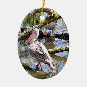 PELIKANE KERAMIKORNAMENT