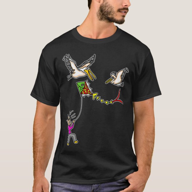 Pelikane T-Shirt (Vorderseite)