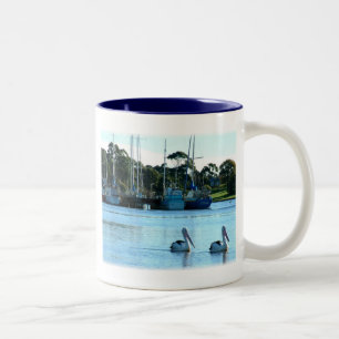Pelikankumpel Zweifarbige Tasse