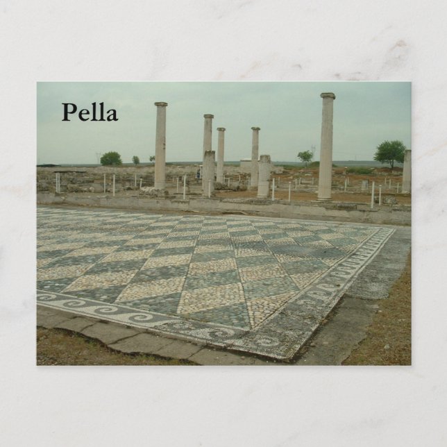 Pella Postkarte (Vorderseite)
