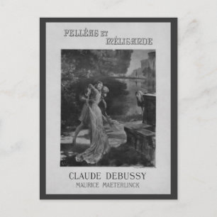 Pelleas und Melisande Opera, 1902 Postkarte