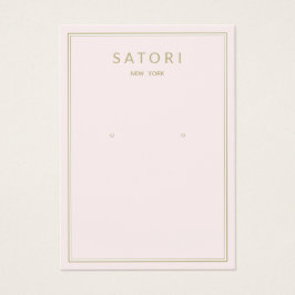 Pellrosa Border Earring Juwelier Display