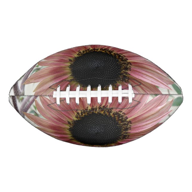Pellrosa Sonnenblume Football (Vorderseite)