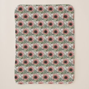 Pellrosa Sonnenblume Sherpadecke