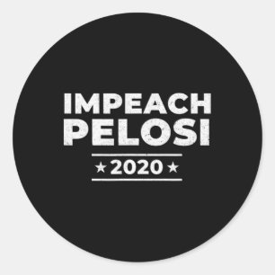 Pelosi anklagen Pro Trump Schummel Schiff Ukraine Runder Aufkleber