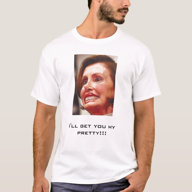 Pelosi-Böse Hexe Nancys T-Shirt (Vorderseite)