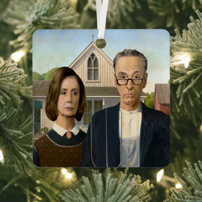 Pelosi und Schumer Weihnachtsschmuck (InSitu)