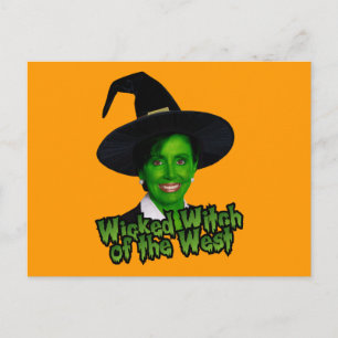 Pelosi Wicked Witch of the West Postkarte
