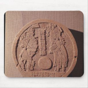 Pelote Markierung, die zwei Spieler darstellt Mousepad