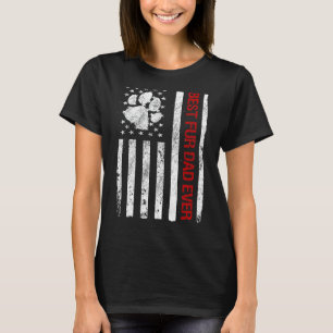 Pelter Vater USA Amerikanische Flagge Funny Dog Ka T-Shirt