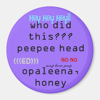 Pelto-Pup-Magnet Magnet