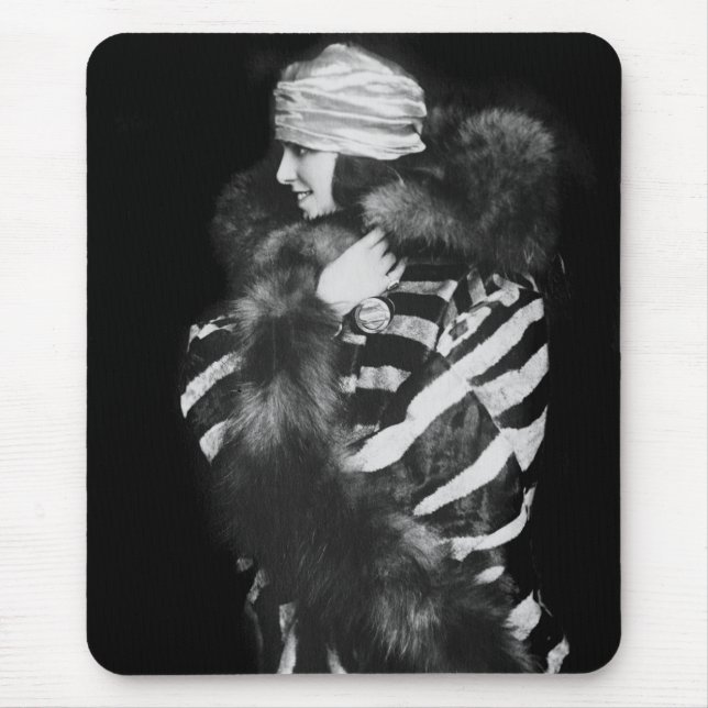 Pelz-Mode, Zwanzigerjahre Mousepad (Vorne)