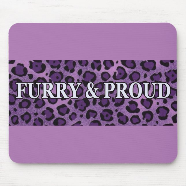 Pelz- u. stolzes Mousepad (Vorne)