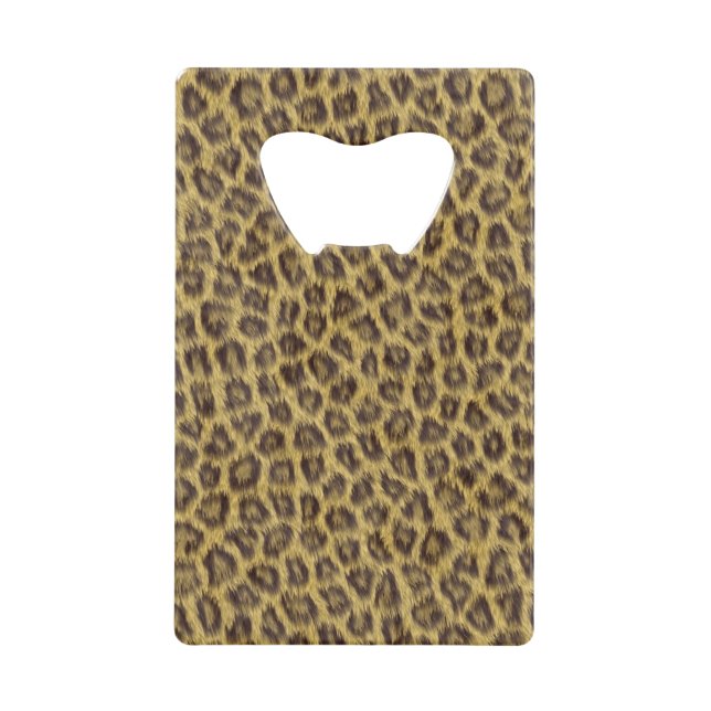 Pelzbeschaffenheit Geldkarten Flaschenöffner (Vorderseite)