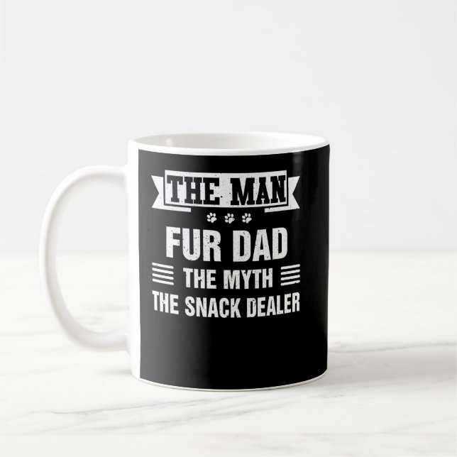 Pelze Vater Der Mann der Mythos Der Snack Händler  Kaffeetasse (Links)