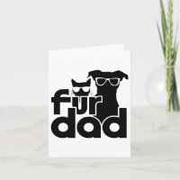 Pelze Vater Funny Vathday Shirts Katze und Hund Lo