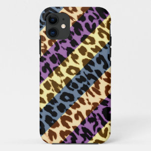 Pelzfelle aus Leoparstreifen iPhone 11 Hülle