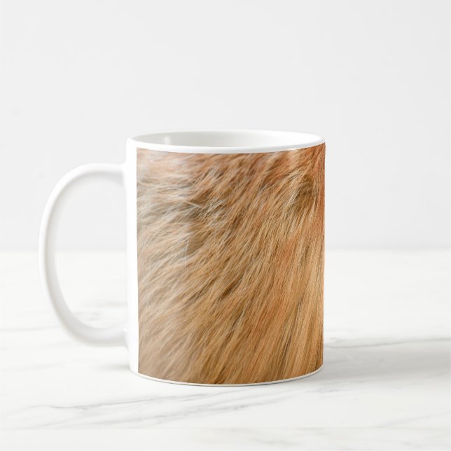 Pelzgewebe Kaffeetasse (Links)