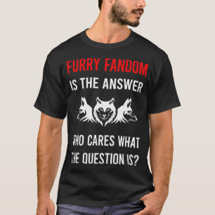 Pelzige Fandom Furrie Fursona Fursuit Anthro T-Shirt