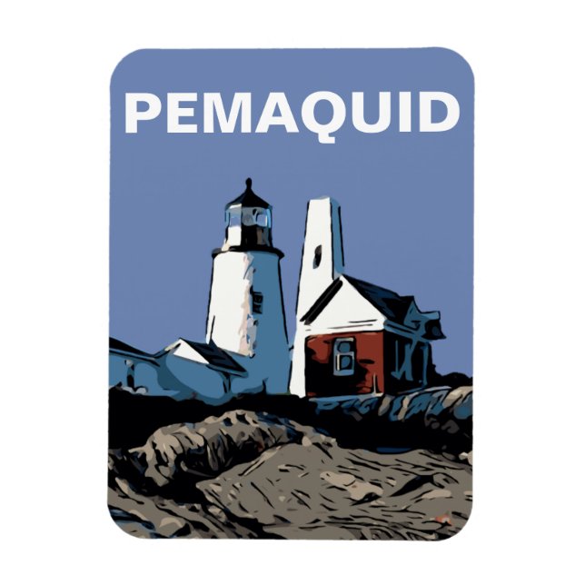 PEMAQUID LIGHT-PUNKT MAGNET (Vertikal)