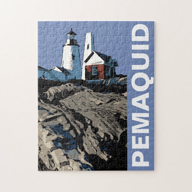 PEMAQUID LIGHT-PUNKT PUZZLE (Vertikal)