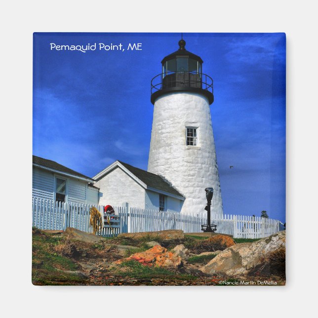 Pemaquid Lighthouse-Magnet Magnet (Vorne)