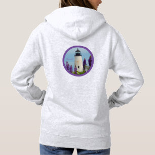 Pemaquid Point Bristol Küste Maine Leuchtturm Hoodie