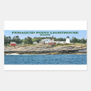 Pemaquid Point Leuchtturm, Maine Stickers