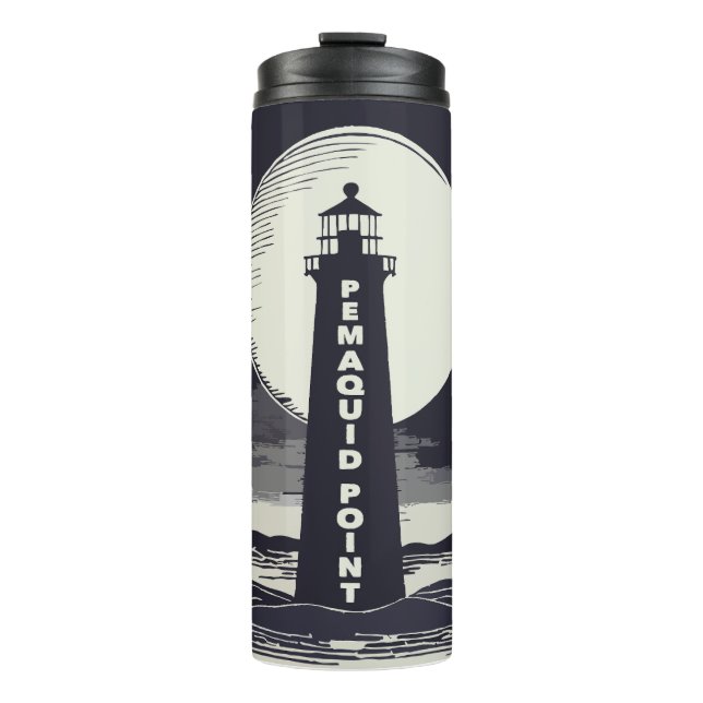 Pemaquid Point Light Mond Thermosbecher (Vorderseite)